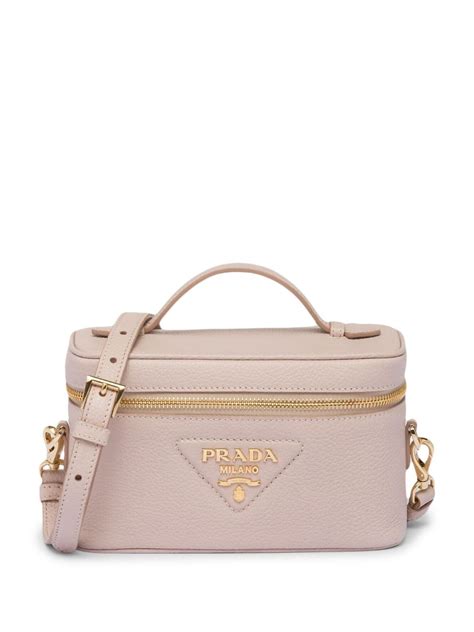 prada logo plaque mini bag